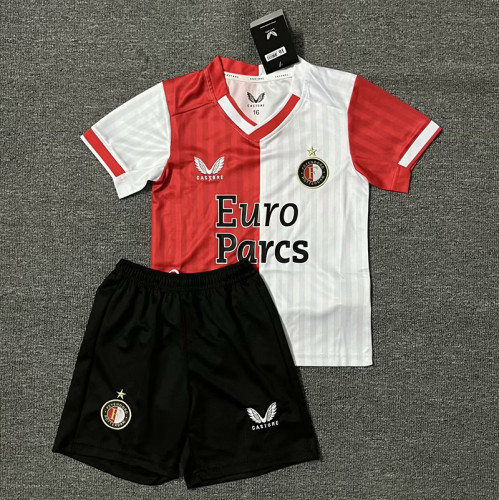 23/24 Feyenoord Home Kids Kit