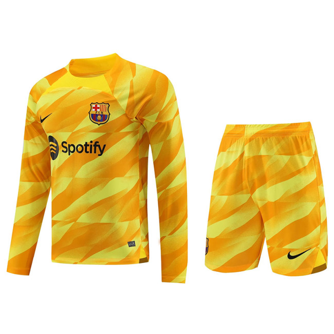 23/24 Barcelona Goalkeeper Long Sleeves Uniform
