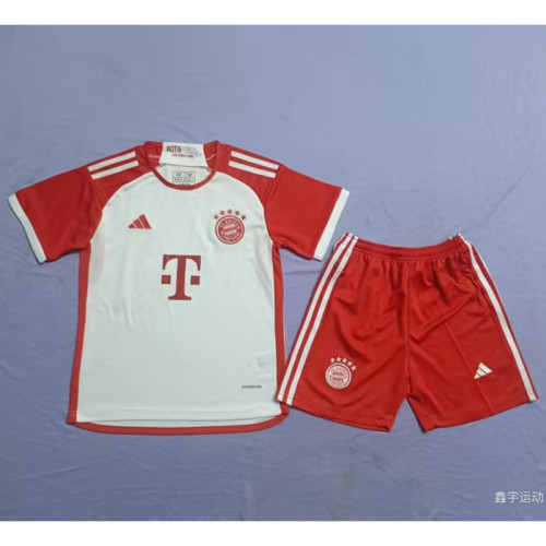 23/24 Bayern Munich Home Kids Kit