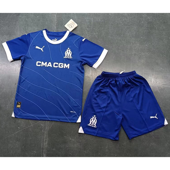 23/24 Marseille  Away Kids Kit