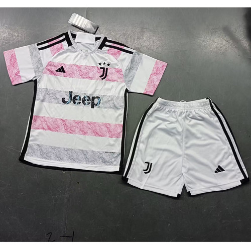 23/24 Juventus Away Kids Kit