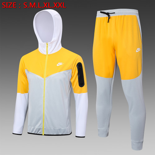 2324 Nike Gray Upper Cut Yellow