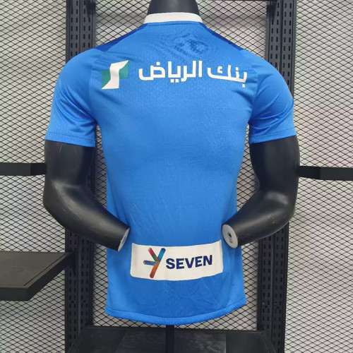 23/24 Al Hilal Saudi Home Player Jersey