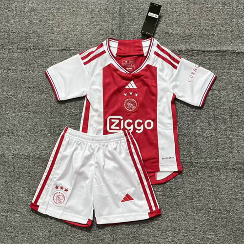 23/24 Ajax Home Kids Kit Jersey
