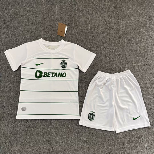 23/24 Sporting Lisbon Away Kids Kit