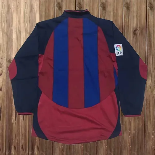 Retro 03/04 Barcelona Home Long Sleeve