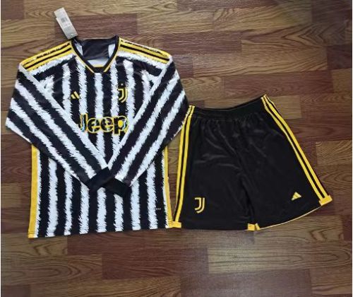 23/24 Juventus Home Long Sleeves Uniform