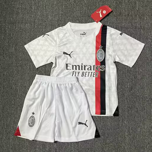 23/24 AC Milan Away Kids Kit