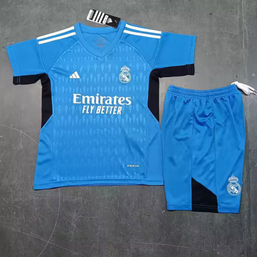 23/24 Real Madrid Goalkeepers Kids Kit