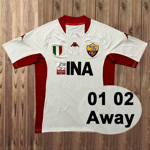 01/02 Retro AS Roma Away Jersey