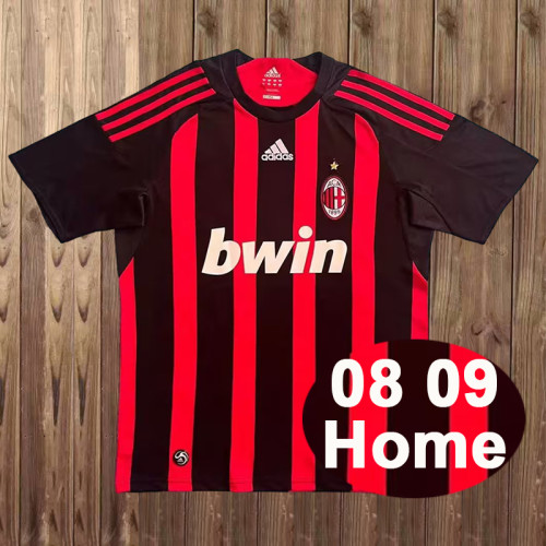 08/09 Retro AC Milan Home Jersey