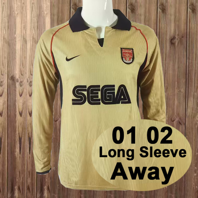 01/02 Retro Arsenal Away Long sleeve