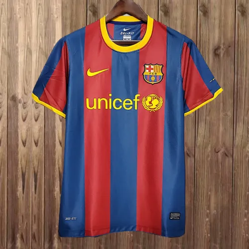 10/11 Retro Barcelona Home Jersey