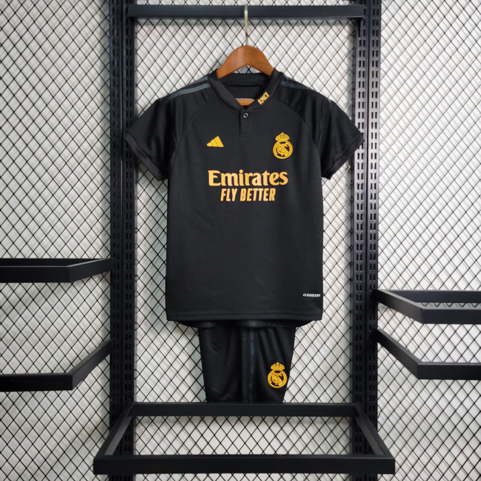 23/24 Real Madrid 3rd Kids Kit