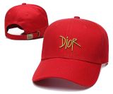 Adjustable sun protection hat, trendy brand (DIOR)