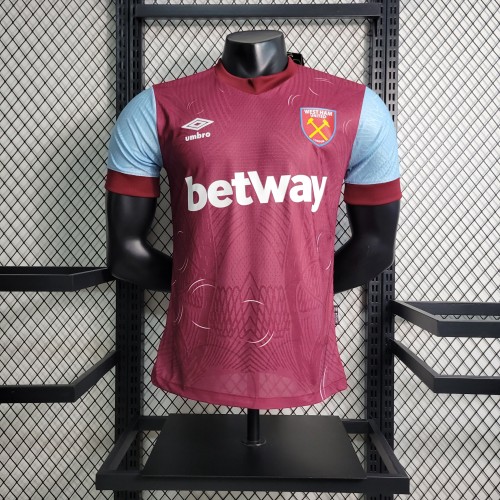 23/24 West Ham United Home Player Jersey