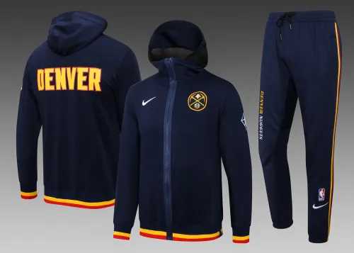 22/23 Denver Nuggets Full-Zip Hoodie Tracksuits