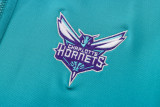22/23 Charlotte Hornets Full-Zip Hoodie Tracksuits