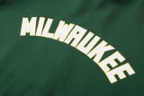 22/23 Milwaukee Bucks Full-Zip Hoodie Tracksuits
