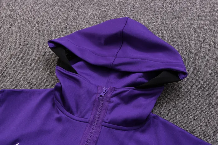 22/23 Los Angeles Lakers Full-Zip Hoodie Tracksuits