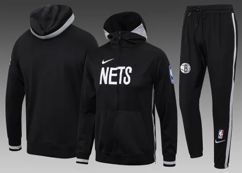 23/24 Brooklyn Nets Full-Zip Hoodie Tracksuits
