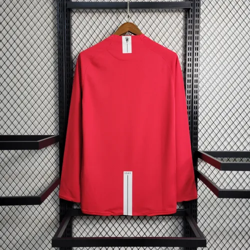 07/08 Retro Manchester United Home Champions Long sleeve