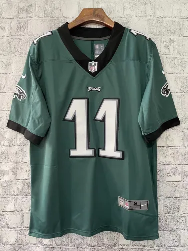 2023 Men‘s Philadelphia Eagles BROWN 11 NFL Jersey