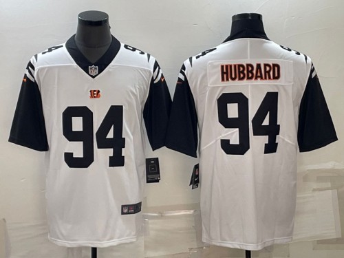 2023 Men‘s Cincinnati Bengals Hubbard 94 NFL Jersey