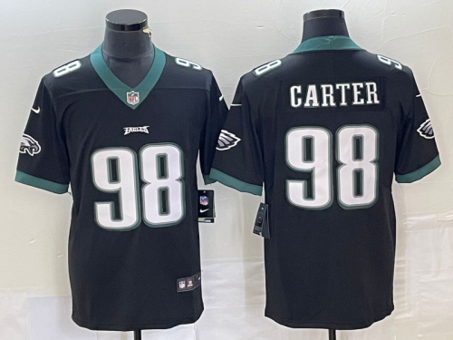 2023 Men‘s Philadelphia Eagles Carter 98 NFL Jersey
