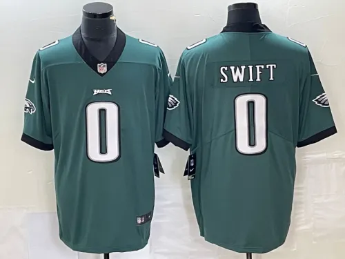 2023 Men‘s Philadelphia Eagles Swift 0 NFL Jersey