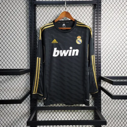 11/12 Retro Real Madrid Away Long Sleeve