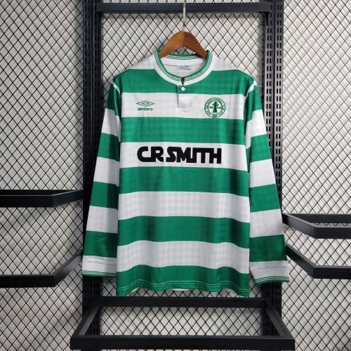 87/88 Retro Celtic Home Long Sleeve