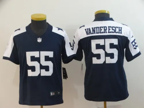 2023 Kids Dallas Cowboys Vander Esch 55 NFL Jersey