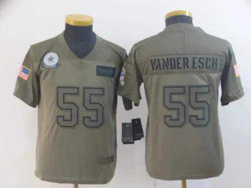 2023 Kids Dallas Cowboys Vander Esch 55 NFL Jersey