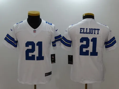2023 Kids Dallas Cowboys Elliott 21 NFL Jersey