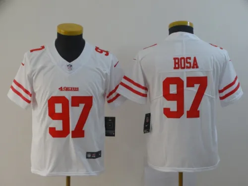 2023 Kids San Francisco 49ers Bosa 97 NFL Jersey