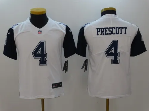 2023 Kids Dallas Cowboys Prescott 4 NFL Jersey