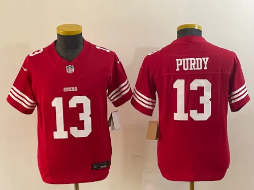 2023 Kids San Francisco 49ers Purdy 13 NFL Jersey