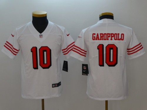 2023 Kids San Francisco 49ers Garoppolo 10 NFL Jersey