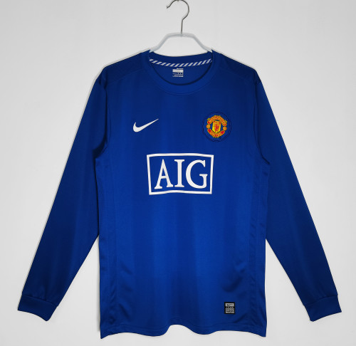 08-09 Retro Manchester United 3rd Long sleeve