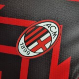 23/24 AC Milan Training Suit Top | Fan Version