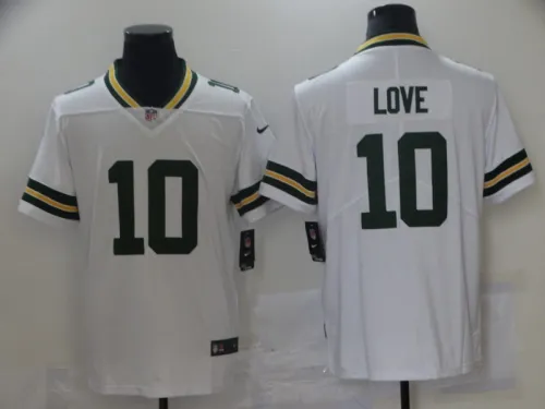 Men‘s Packers Jordan Love 10 NFL Jersey