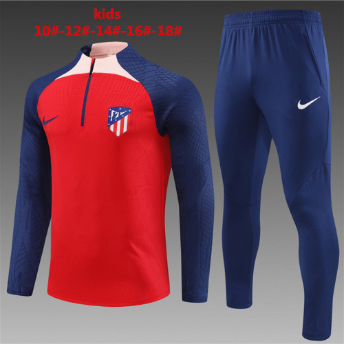 23/24 Atletico Madrid Kids Tracksuits | Player