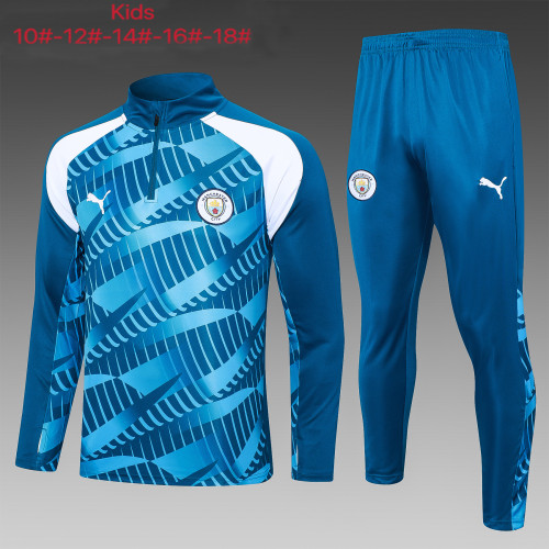23/24 Manchester City Kids Tracksuits