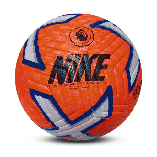 Size 5 Thermal Bonding Leather Outdoor Soccer Ball