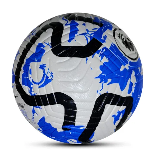 Size 5 Thermal Bonding Leather Outdoor Soccer Ball