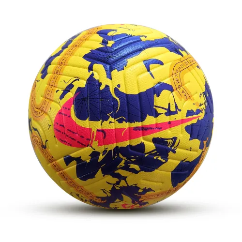 Size 5 Thermal Bonding Leather Outdoor Soccer Ball