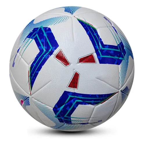 Size 5 Thermal Bonding Leather Outdoor Soccer Ball