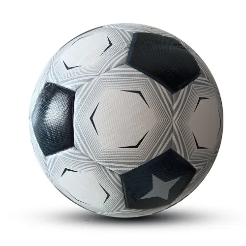 Size 5 Thermal Bonding Leather Outdoor Soccer Ball
