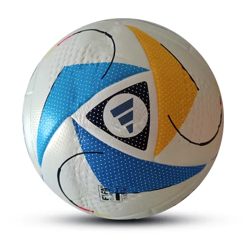 Size 5 Thermal Bonding Leather Outdoor Soccer Ball